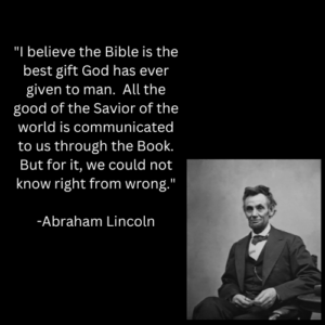 Abraham Lincoln on the Bible