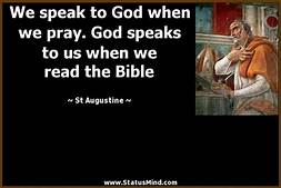 St Augustine about the Bible